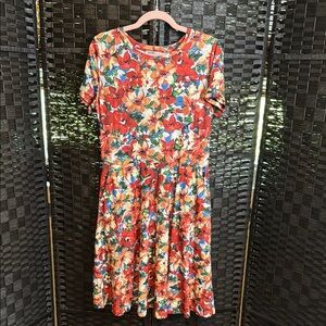 Huhot Floral Dress Size Large